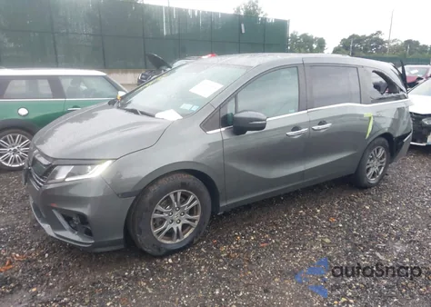 2019 Honda Odyssey Ex-L из США, поврежденный, VIN 5FNRL6H76KB051932